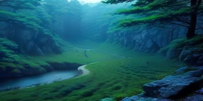 一家人在黄山迎客松前合影，晨雾中古松苍劲，必访云海仙境亲子旅行温馨画面